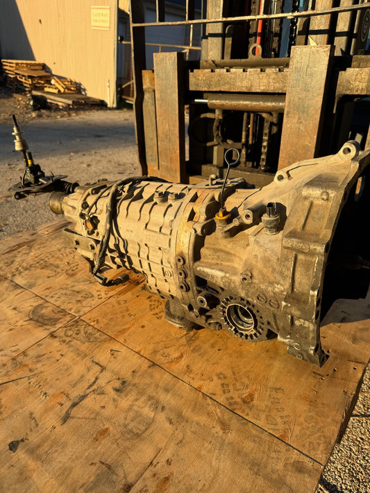 * CORE * 2004 Subaru STi 6 speed manual AWD DCCD gearbox transmission 3.9 ( needs front differential replaced )