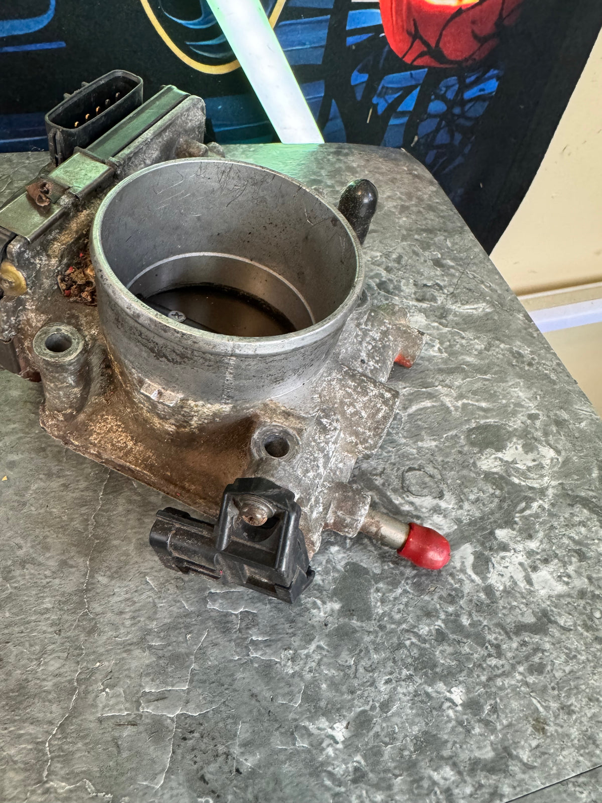 2006 Subaru Impreza WRX STi Throttle OEM Body Assembly With OEM MAP Sensor