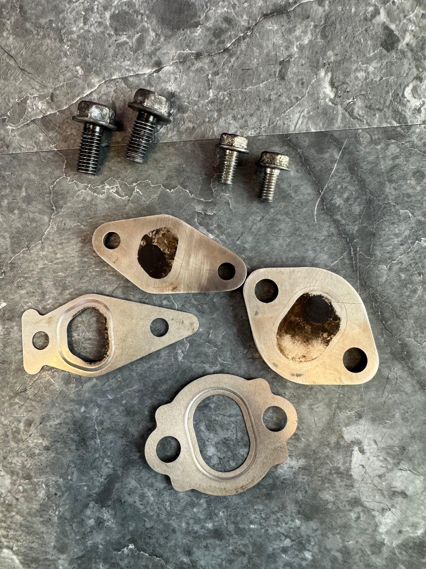 Subaru EJ20 EJ25 Engine EGR Delete Plates Air Pump Deletes With Hardware