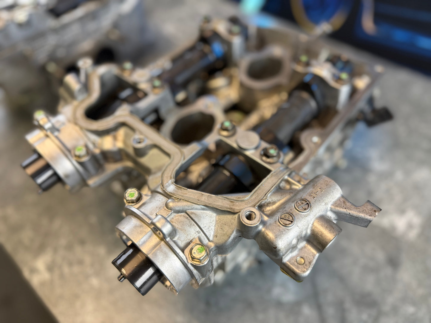 IAG “ race “ SAVCS cylinder heads Subaru STi & wrx GSC S2 cams, CNC port & polish + 1 MM valves , 14 MM drilled