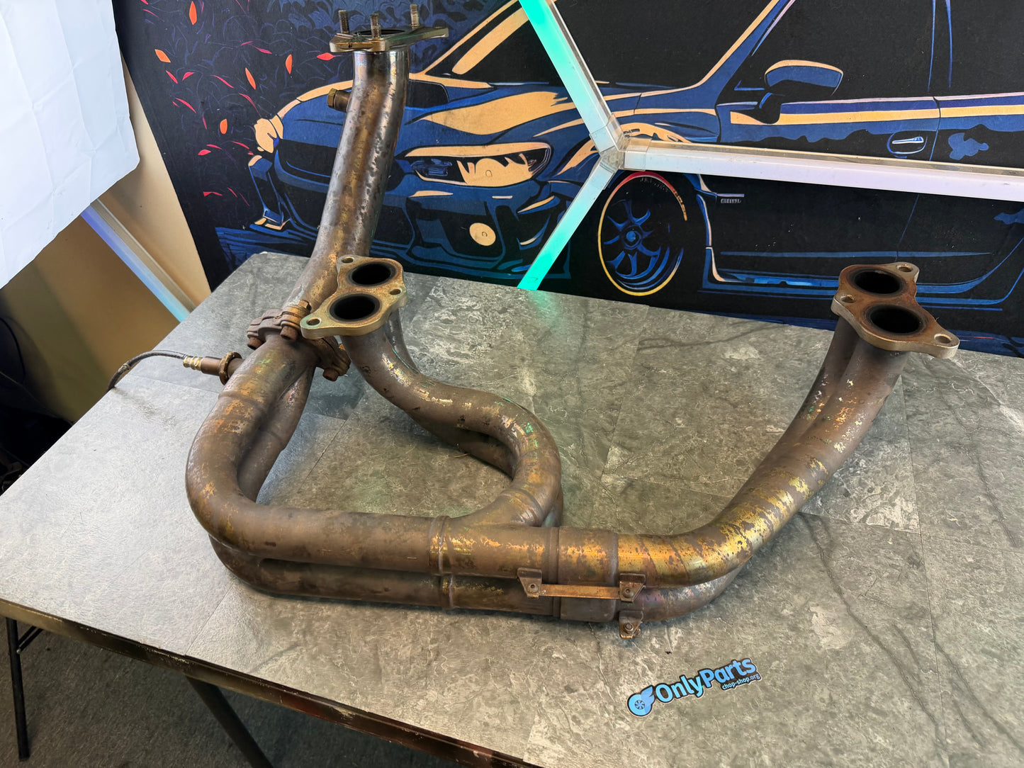 TOMEI ELH equal length header SUBARU STi & wrx ej25 w/ 3 bolt catless up pipe