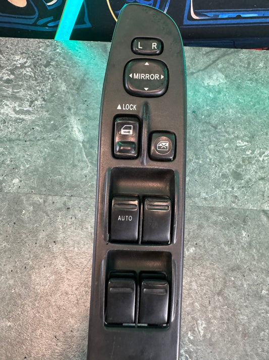 2005-2007 Subaru Impreza WRX STi OEM Master Window Lock Switches Panel With Trim