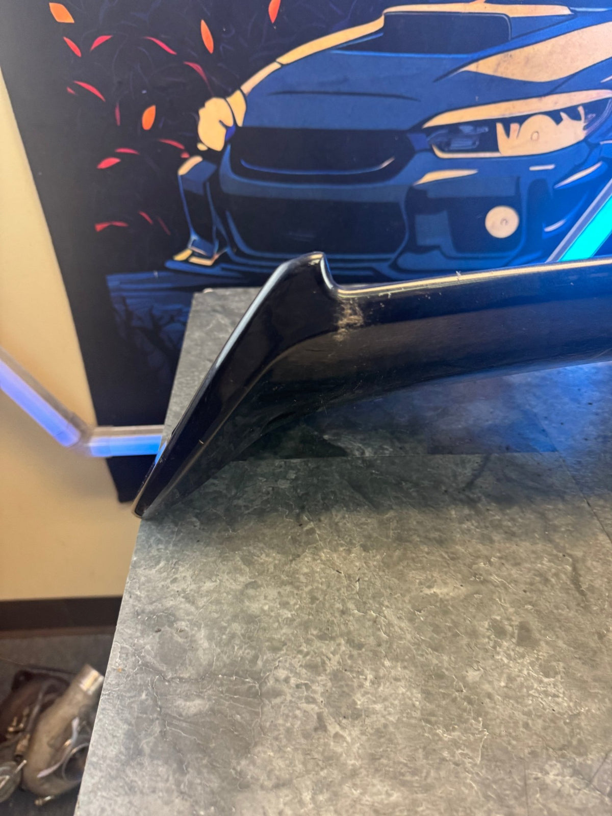 2008-2014 Subaru WRX STi / 2011-2014 Subaru WRX OEM Hatch Wing Spoiler Hatchback Dark Gray Metallic DGM