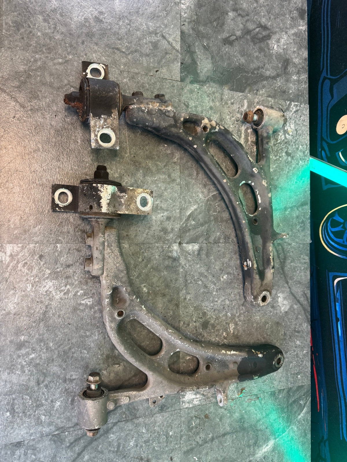 2004-2006 Subaru WRX STi OEM Aluminum Control Arms Pair Set Of 2