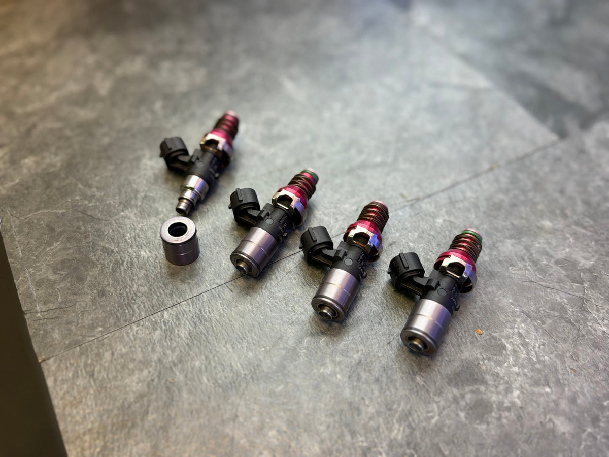 FIC top feed fuel injectors SUBARU STi 2200 CC w: ID upper & lower adapters