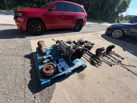 2002 - 2007 wrx 04-07 subaru  STi 6 speed transmission swap package for wrx DCCD brembos r 180 I wire