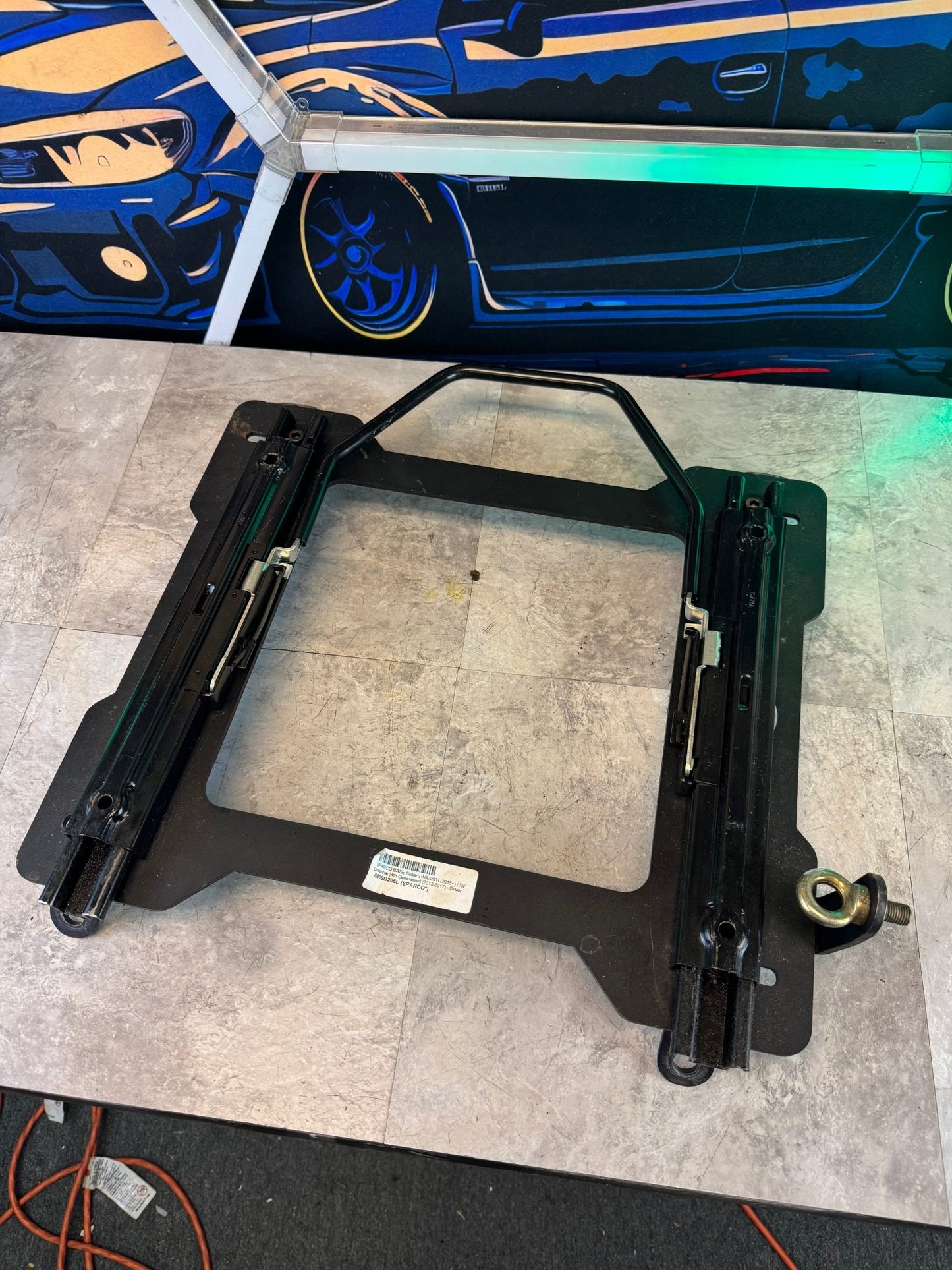 Sparco Seat Bracket Set Pair With Driver Side Rail Pair