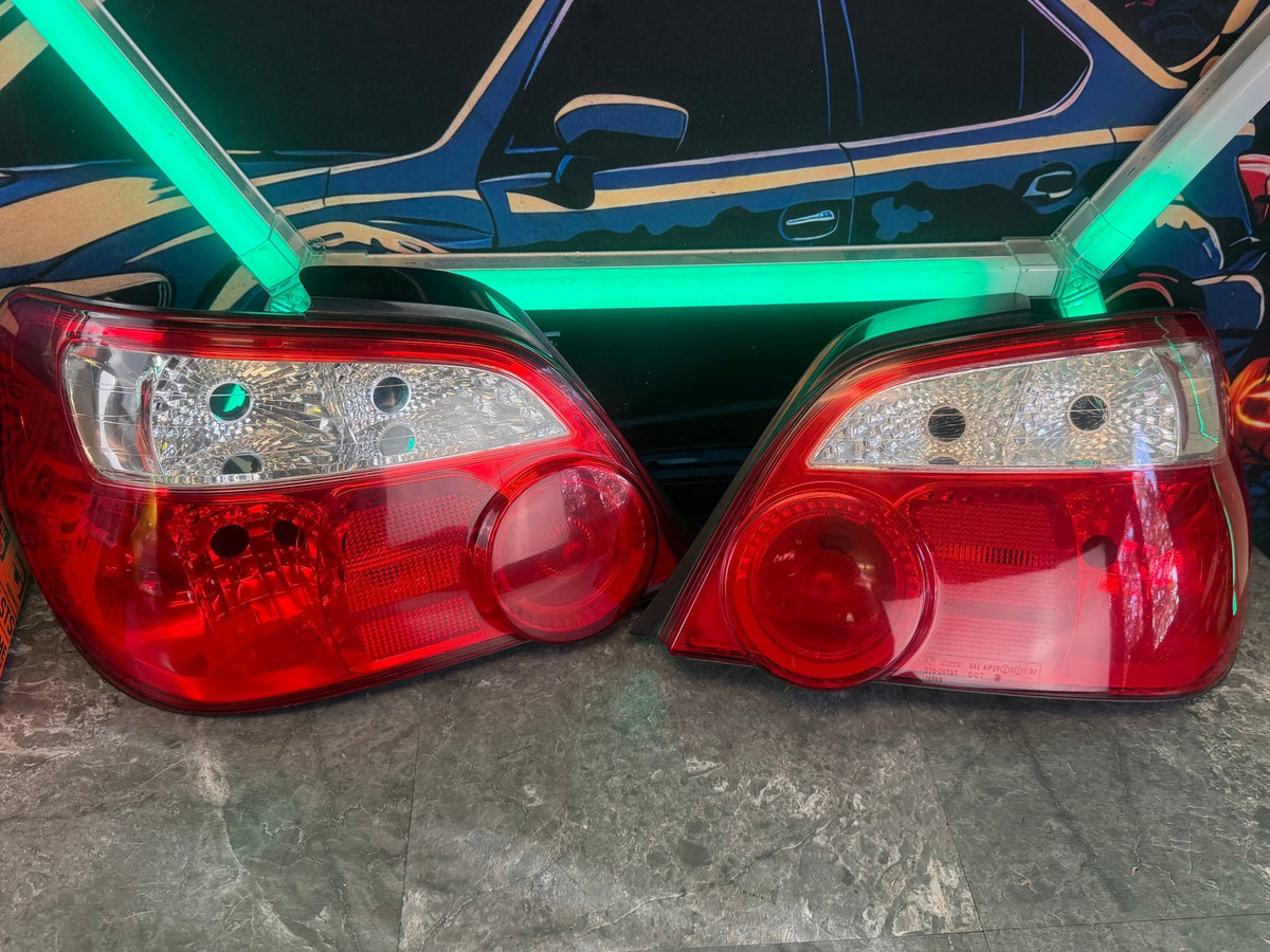 2004-2005 Subaru Impreza WRX STi Sedan OEM Tail Lights Left Right Pair