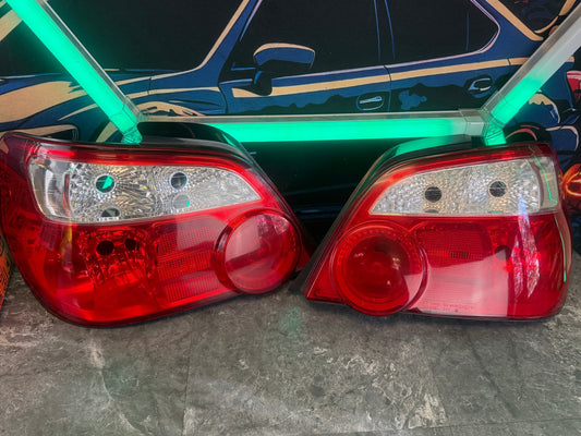 2004-2005 Subaru Impreza WRX STi Sedan OEM Tail Lights Left Right Pair