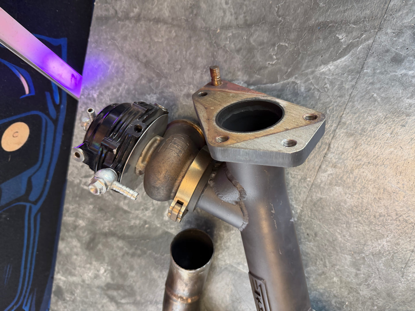 GRIMMSPEED EWG kit SUBARU STi & wrx TIAL 44 MM external wastegate EJ257