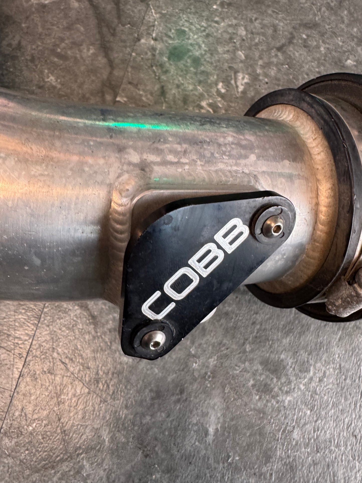 Subaru Cold Air Intake With Filter 3 Inch Inlet With Cobb MAF Block Off Plate