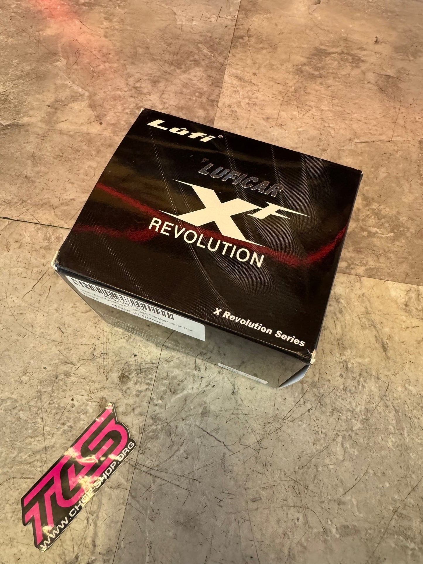 Luficar XF Revolution OBD2 Display, Boost Gauge, Water Temperature Meter, Vehicle Electronic Combination Instrument Cluster Gauge Pod