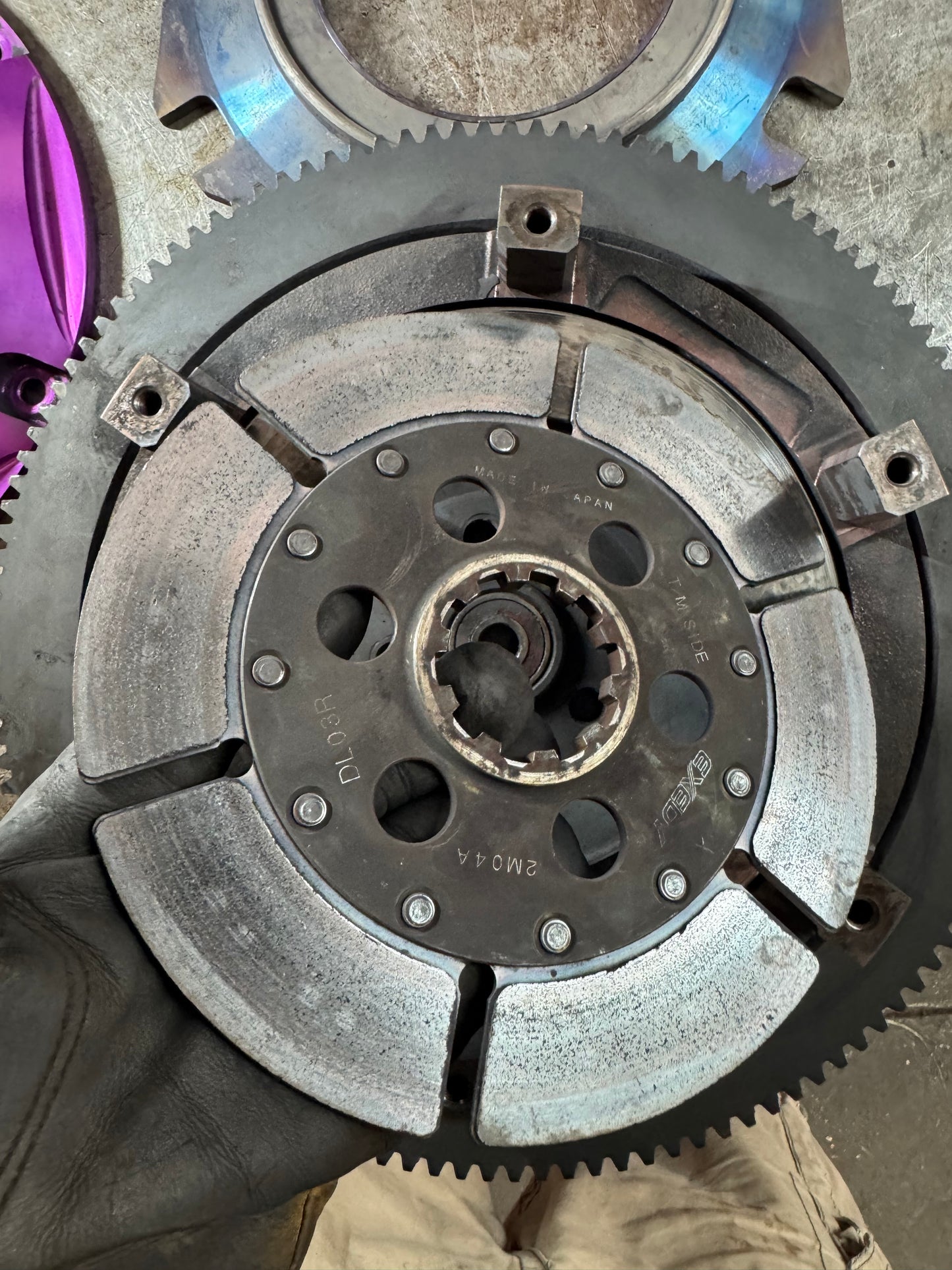 EXEDY triple disc clutch kit w/ flywheel 04-21 Subaru STi 6 speed 900 + TQ ( like IAG )