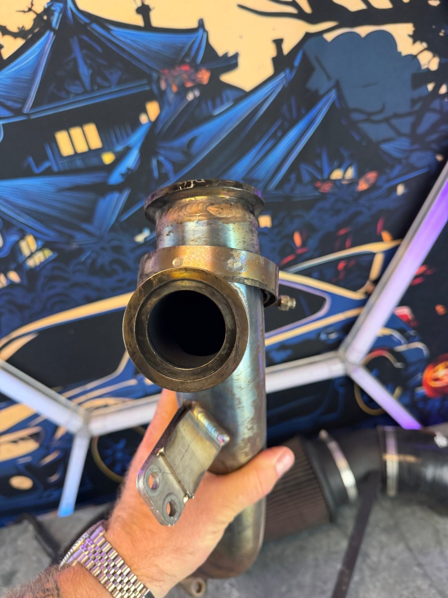 ETS rotated turbo kit Subaru STi VA ej257 2016-2021 extreme turbo systems Garrett g30 770 tial MVR EWG