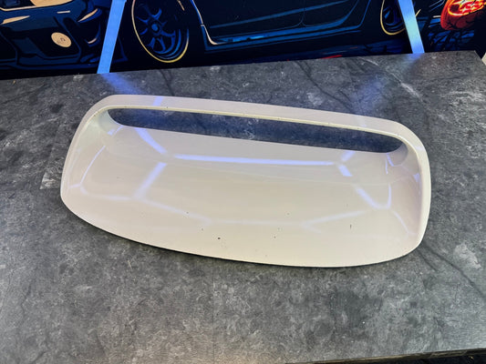 2008-2014 Subaru WRX STI OEM Hood Scoop White Vent Genuine Assembly