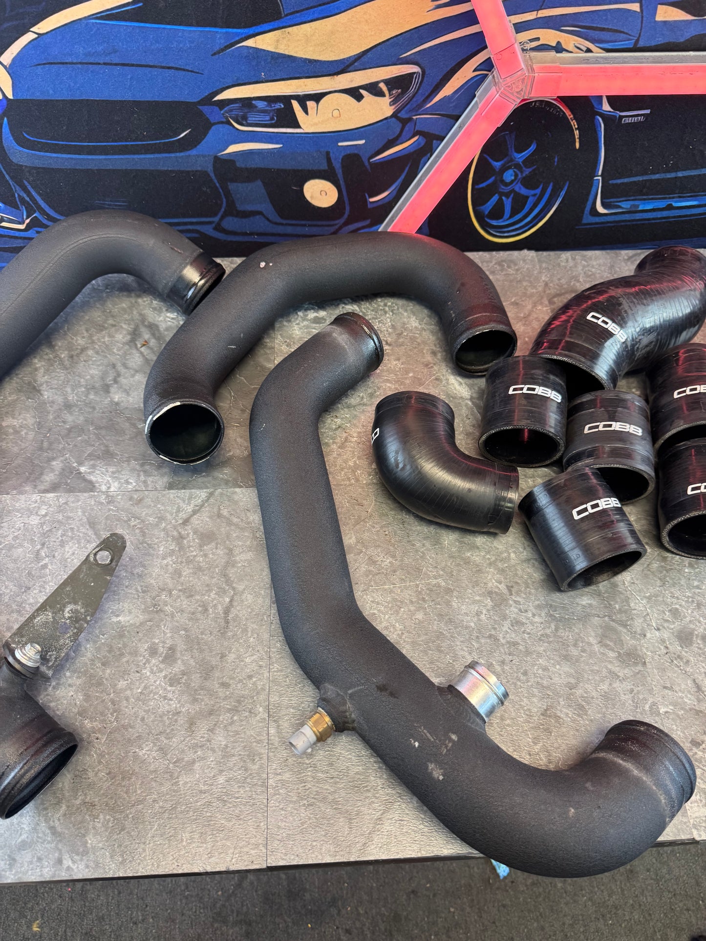 2015-2021 Subaru WRX STi Cobb Front Mount Intercooler Piping Kit