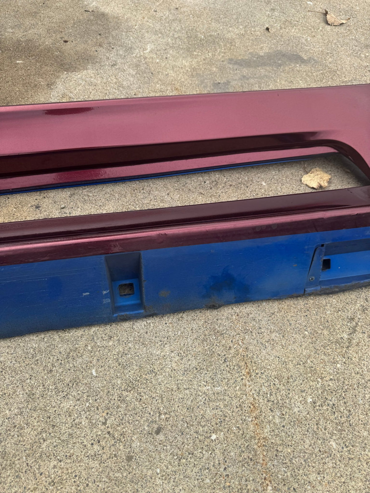 2011-2014 Subaru WRX / 2008-2014 Subaru WRX STi Hatch OEM World Rally Blue WRB Side Skirts Assembly Wrapped