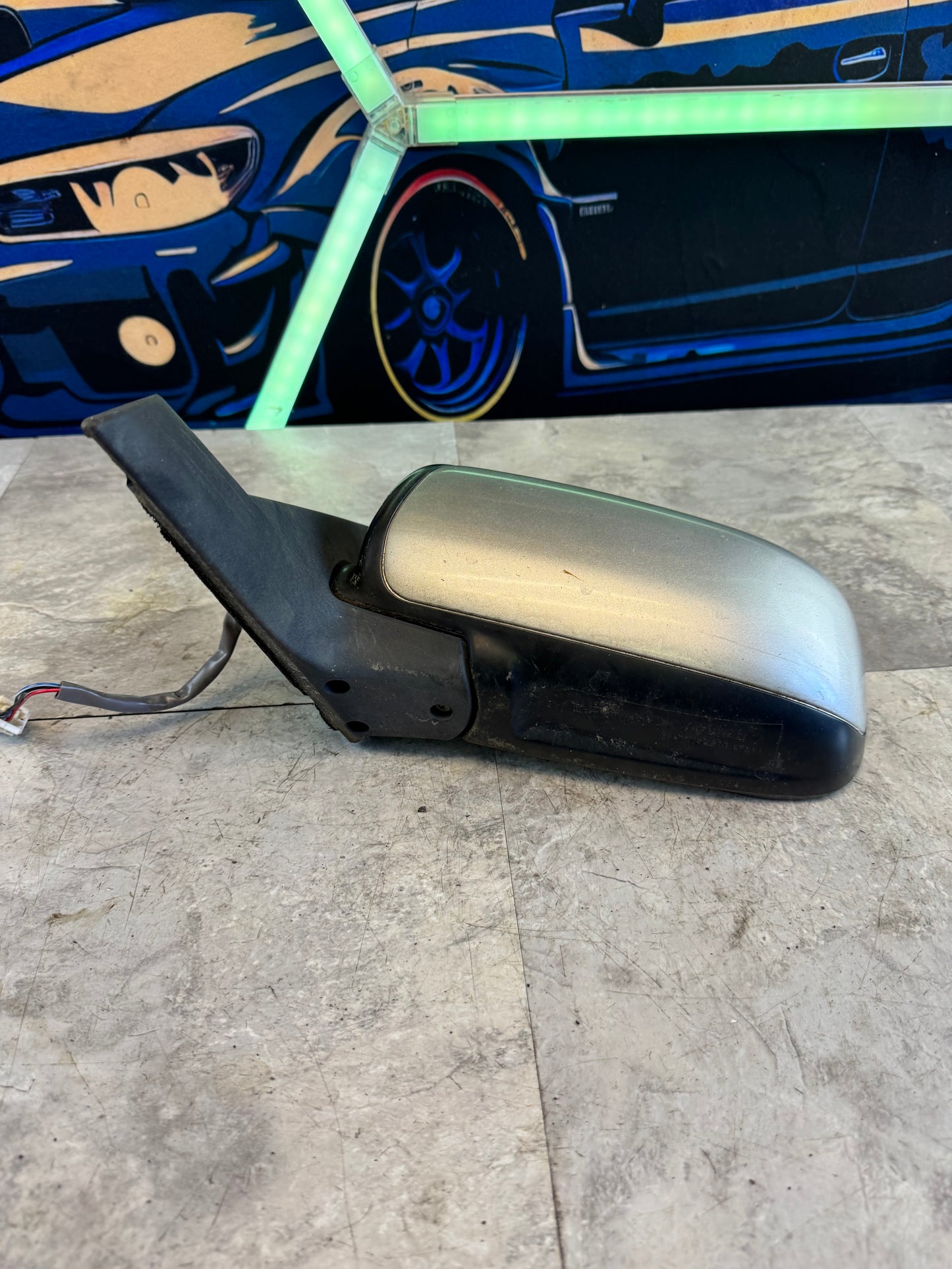 2004-2007 Subaru Impreza WRX STi OEM Black LH LEFT Driver SIDE VIEW Mirror M2