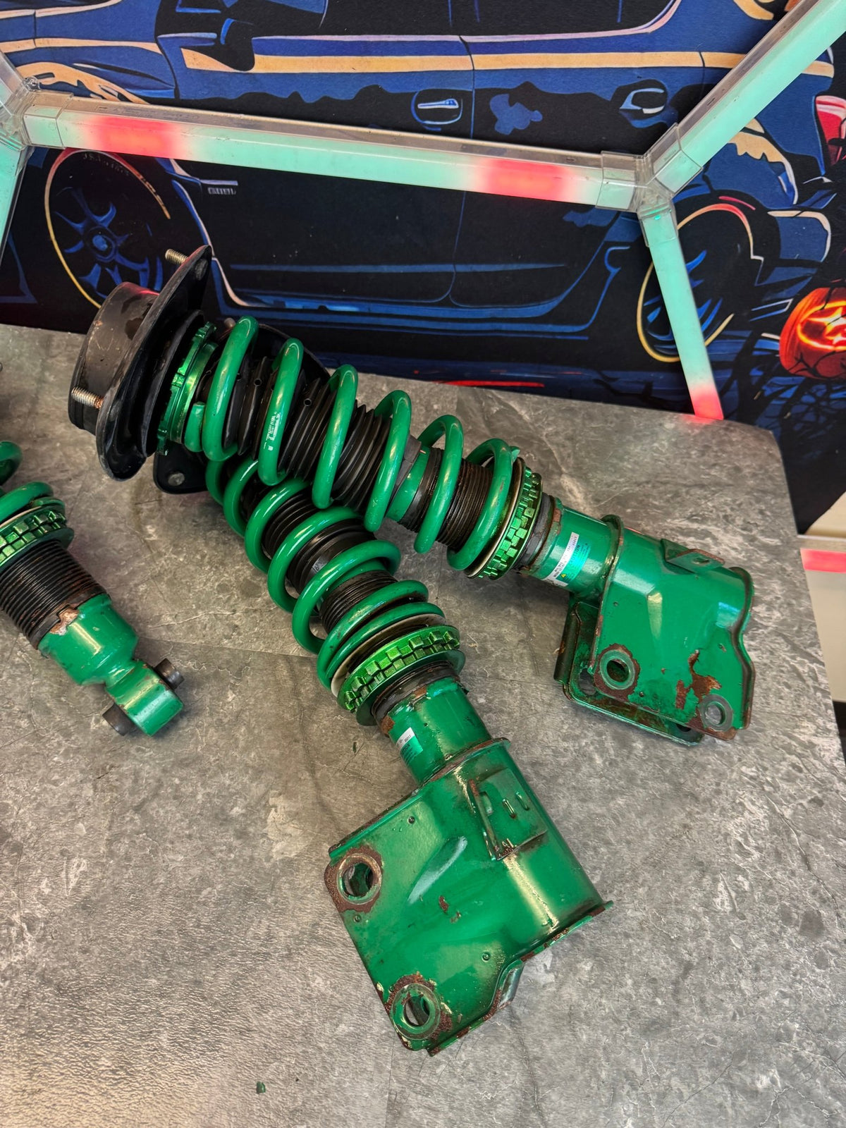 TEIN flex z adjustable coilover suspension 2015 to 2021 Subaru STi & wrx