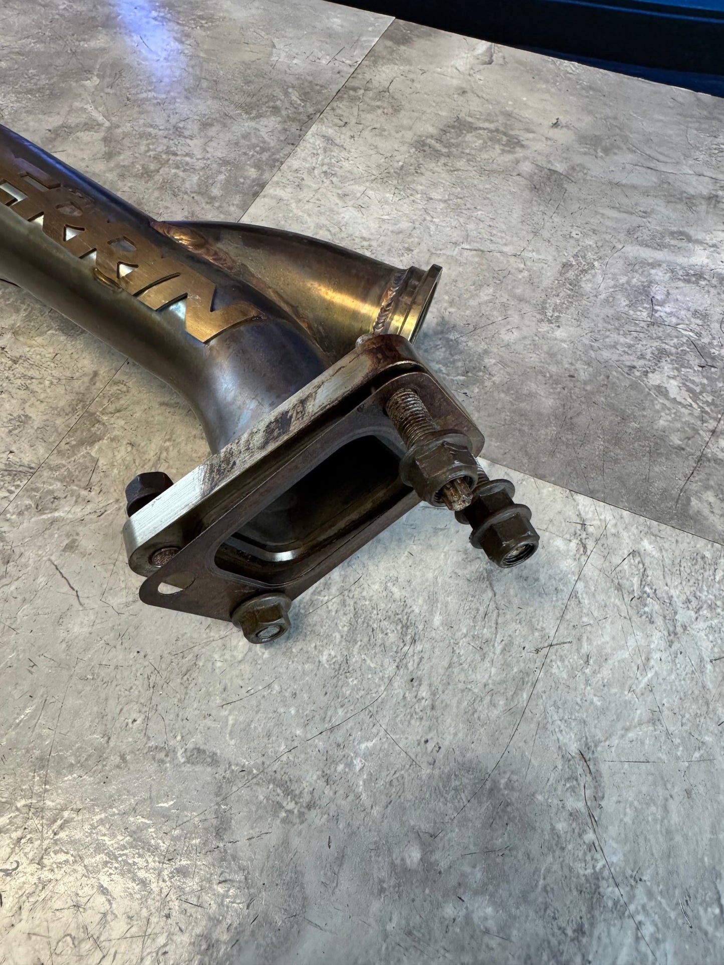 2002-2021 Subaru Perrin Rotated Turbo 2 Bolt T3 44mm V-band Flange Wastegate Wrx/sti