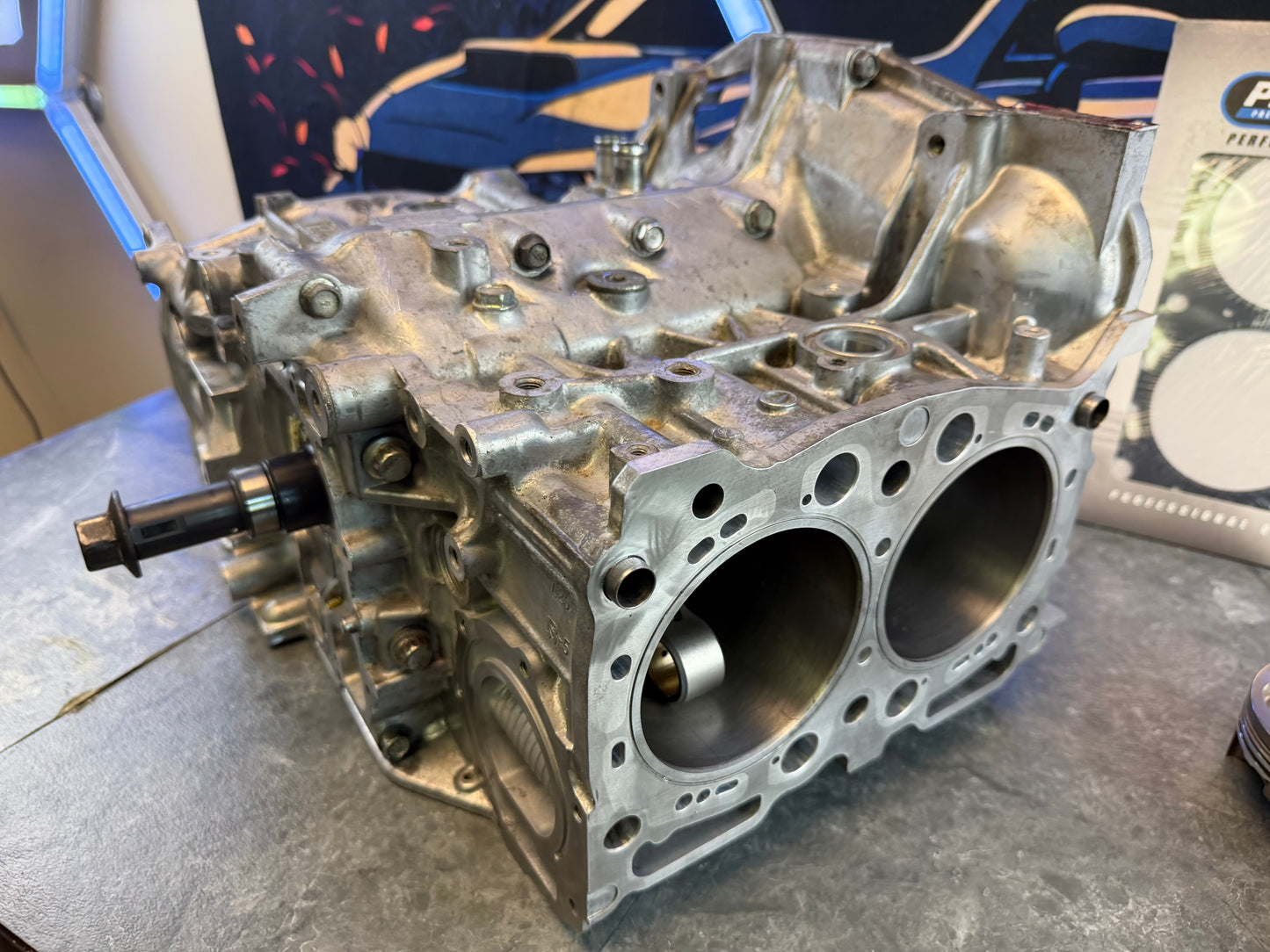 IAG “ Trojan “ EJ257 closed deck built & forged short block engine Subaru STi 1/2” drilled Manley ARP wrx 750 950