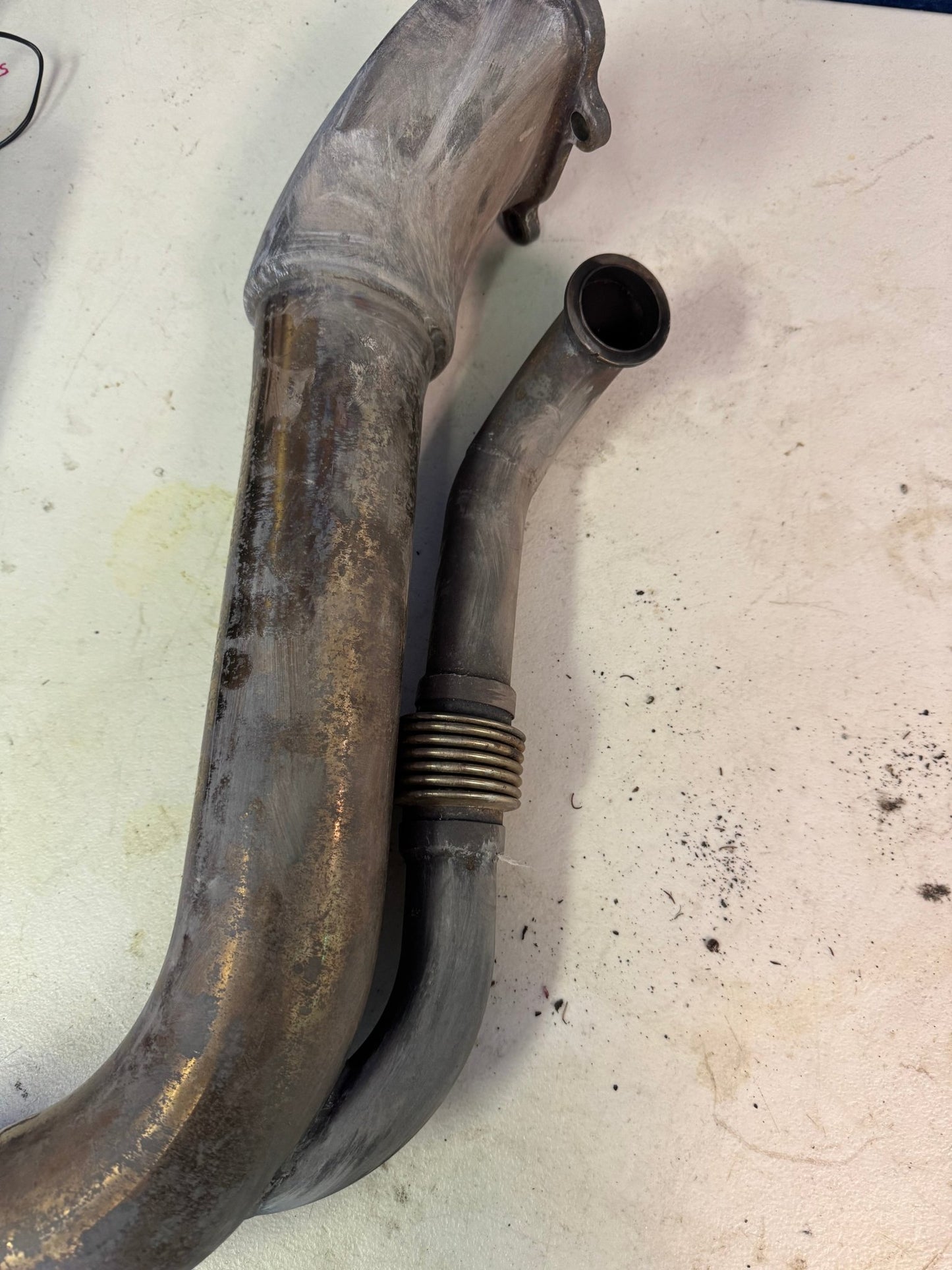 2002-2021 Subaru WRX STi Turbo XS Bellmouth Downpipe With 38mm EWG Recirculation Tube / N5