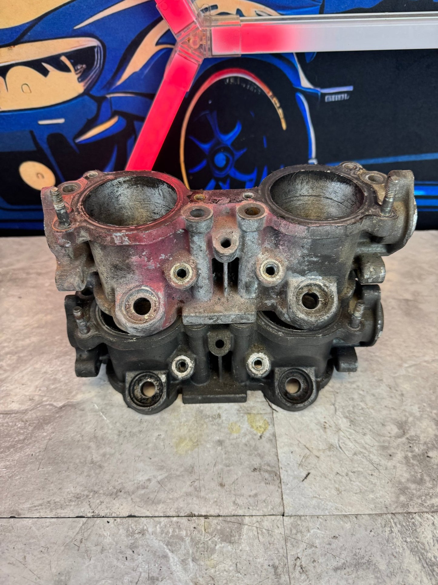 2002-2007 Subaru Impreza WRX STi Modified OEM Engine Intake Manifold Tgvs Weldless Delete Kit C2