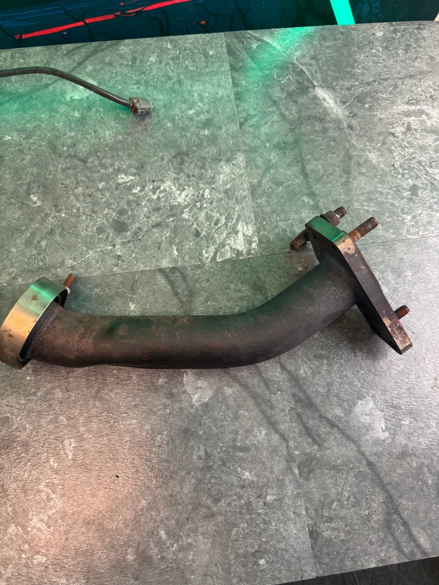 2004-2021 Subaru WRX STi Killer B EL Exhaust Manifold Headers Kit With V-Band Up Pipe DAMAGED