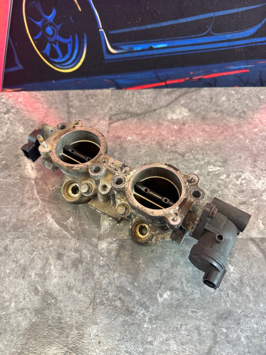 2004-2006 Subaru Impreza WRX STi OEM Engine Intake Manifold TGV Assembly Tumble Generator Valve Side Feed