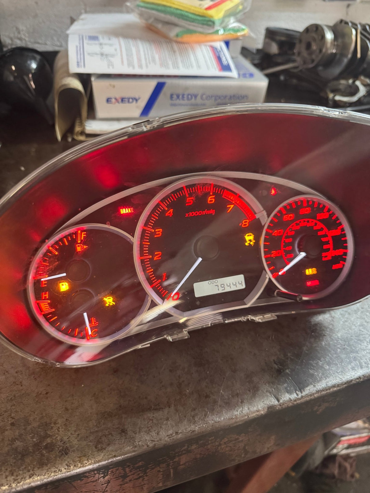 2008-2014 Subaru Impreza WRX OEM Instrument Gauge Cluster Panel 79k Miles