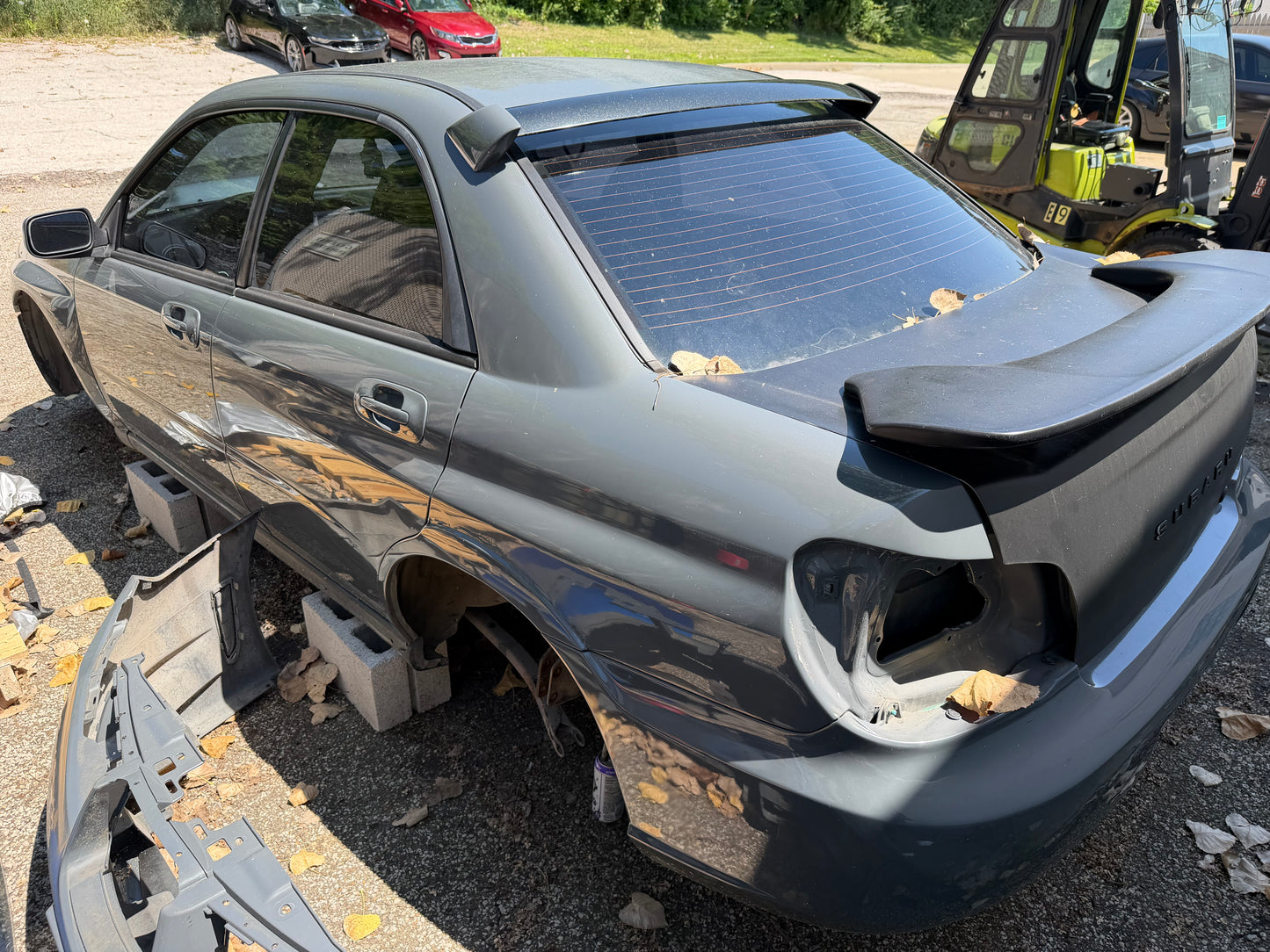 2006 Subaru STi chassis & title ( project or parts )