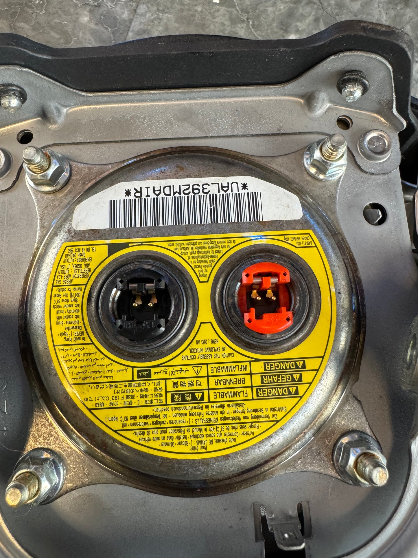 2008-2014 Subaru WRX STi OEM Steering Wheel Airbag