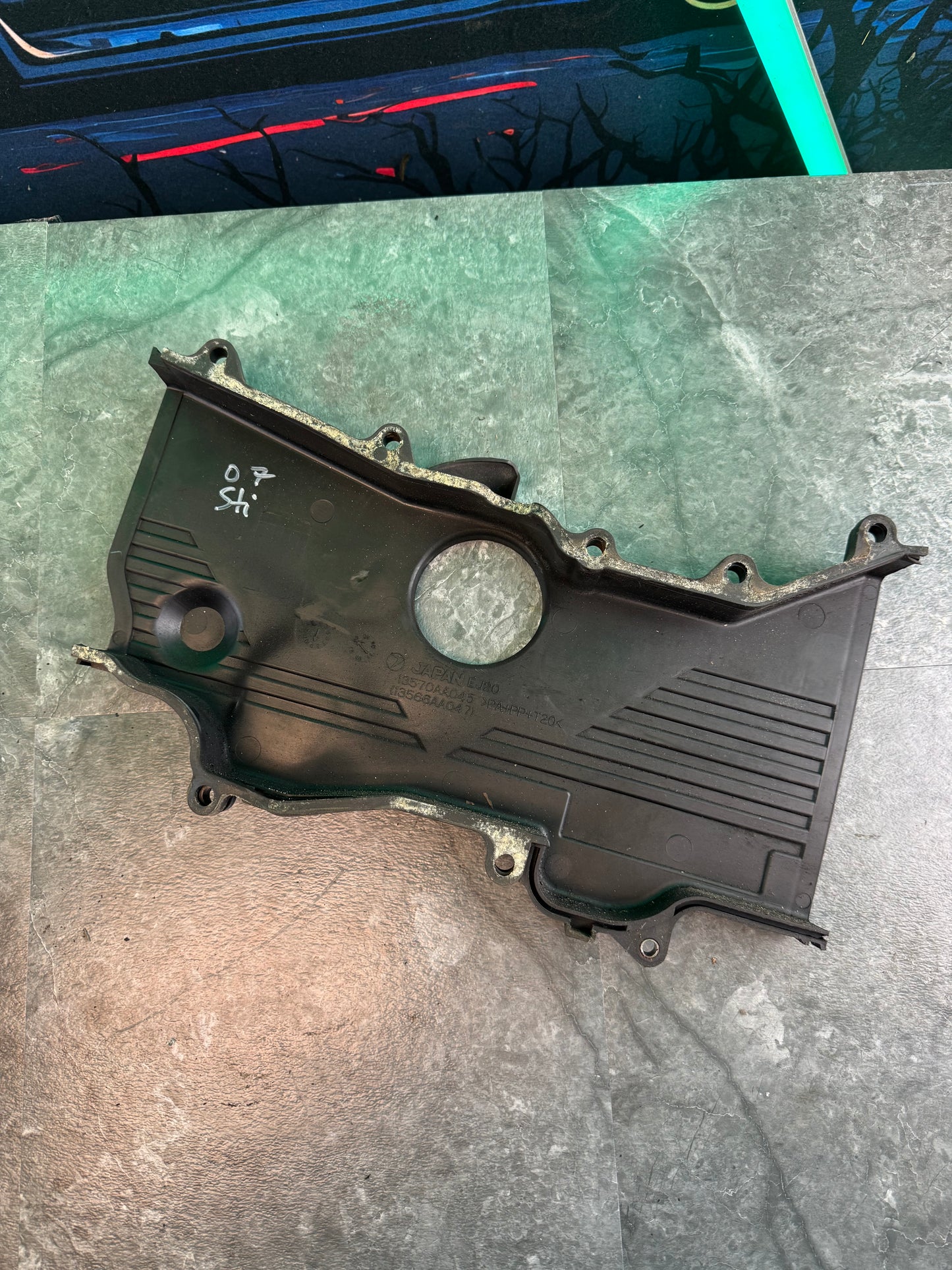 2002-2021 Subaru WRX STi OEM Center Engine Timing Cover Front Cover Belt