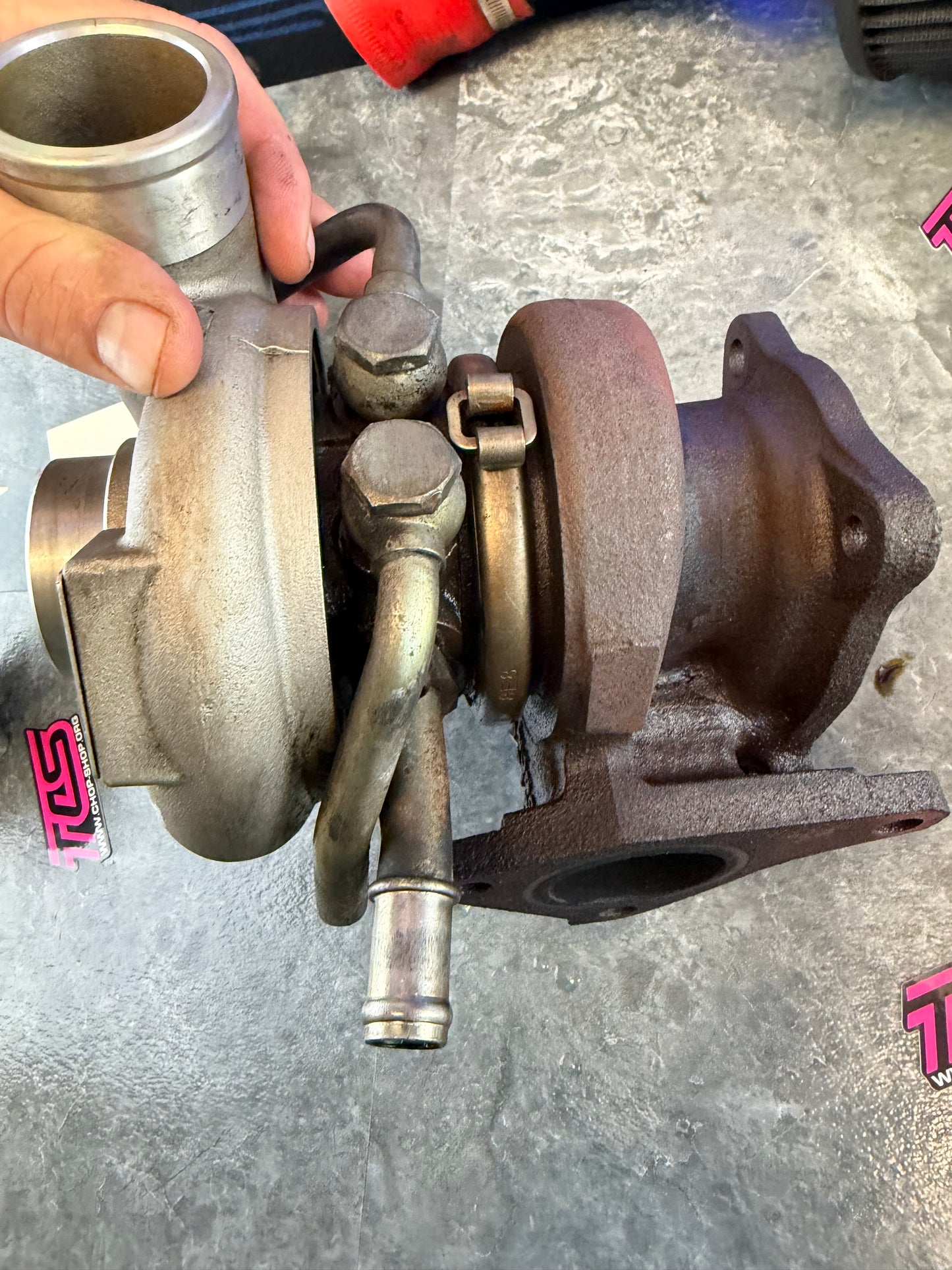 TR tomioka racing 20 g bolt on turbo Subaru STi & wrx 400 + hp 2.5” 10cm billet JB