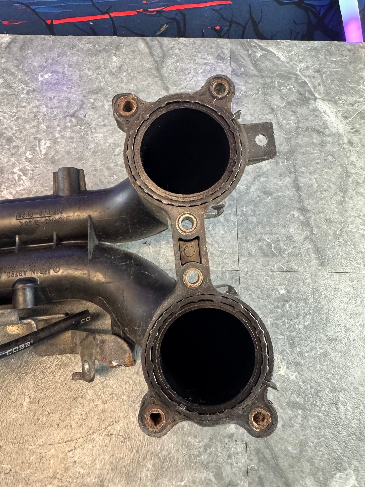 2008-2014 Subaru Impreza WRX OEM Intake Manifold Assembly Plastic Manifold