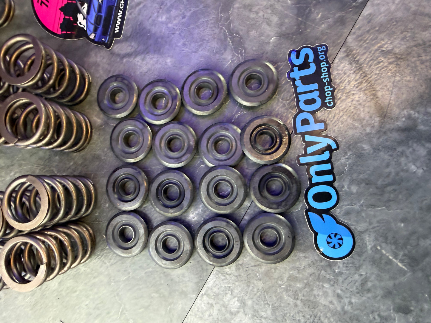 Subaru STi BC valve train WRX SS 32/36 stainless steel valves & spring kit & steel retainers