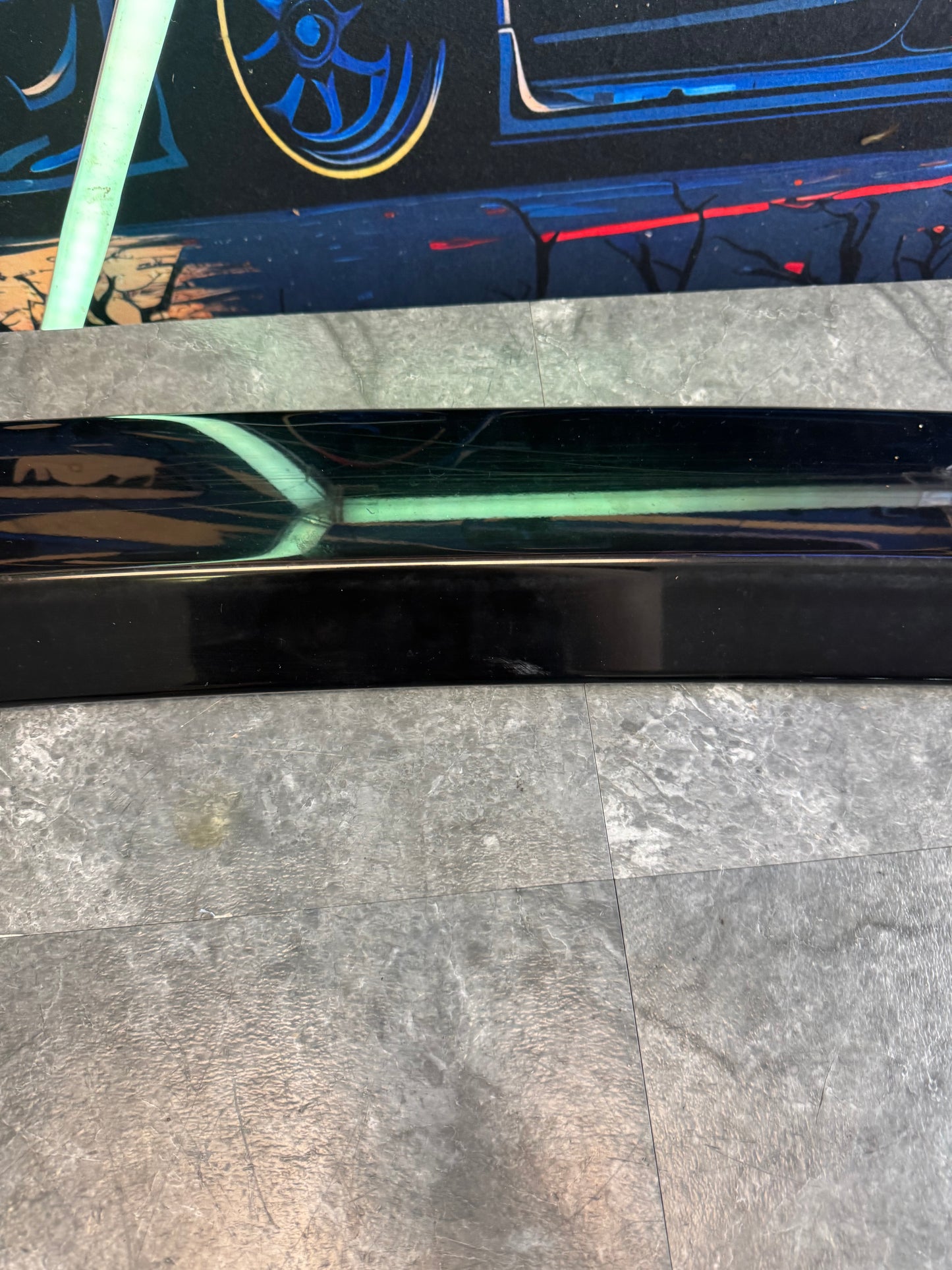 2002-2007 Subaru WRX OEM Wagon Spoiler Wing Assembly Black