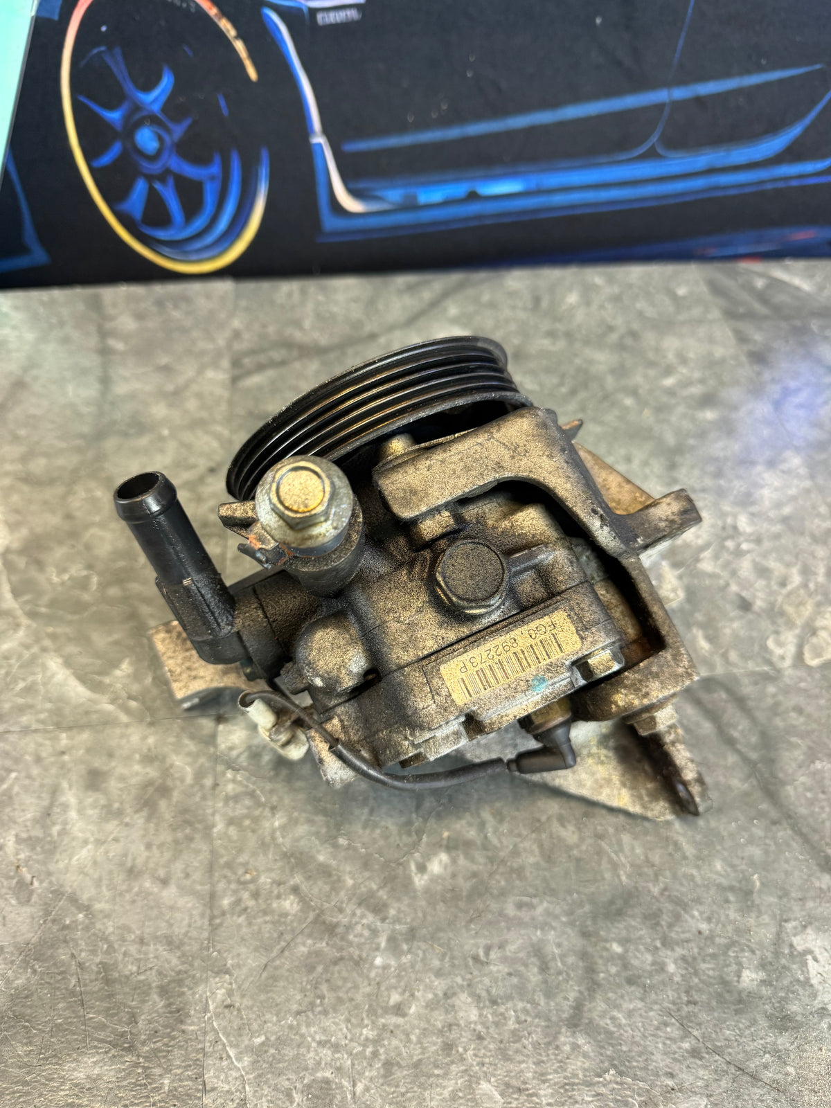 2008-2021 Subaru Impreza WRX STi OEM Power Steering Pump with Mount
