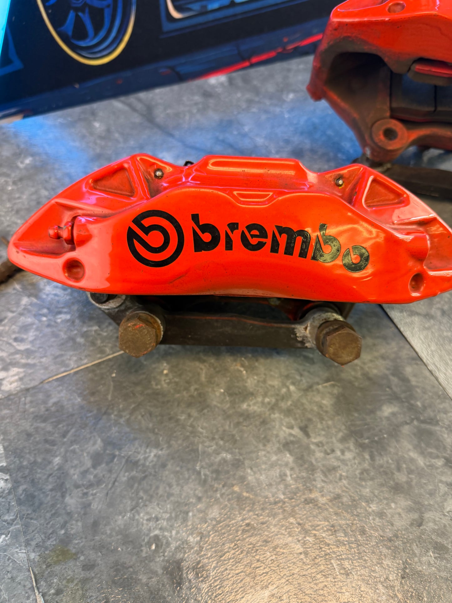Brembo front brake kit 08-14 Subaru wrx BBK calipers ( CTSV )