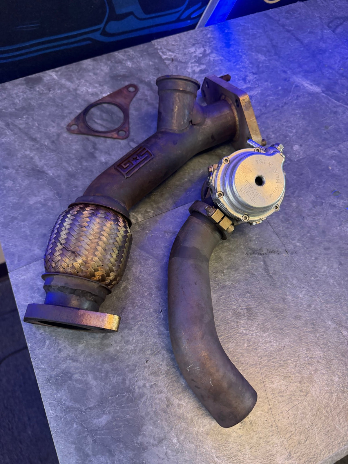 GRIMMSPEED EWG kit Subaru STi & wrx external wastegate 38 MM TIAL