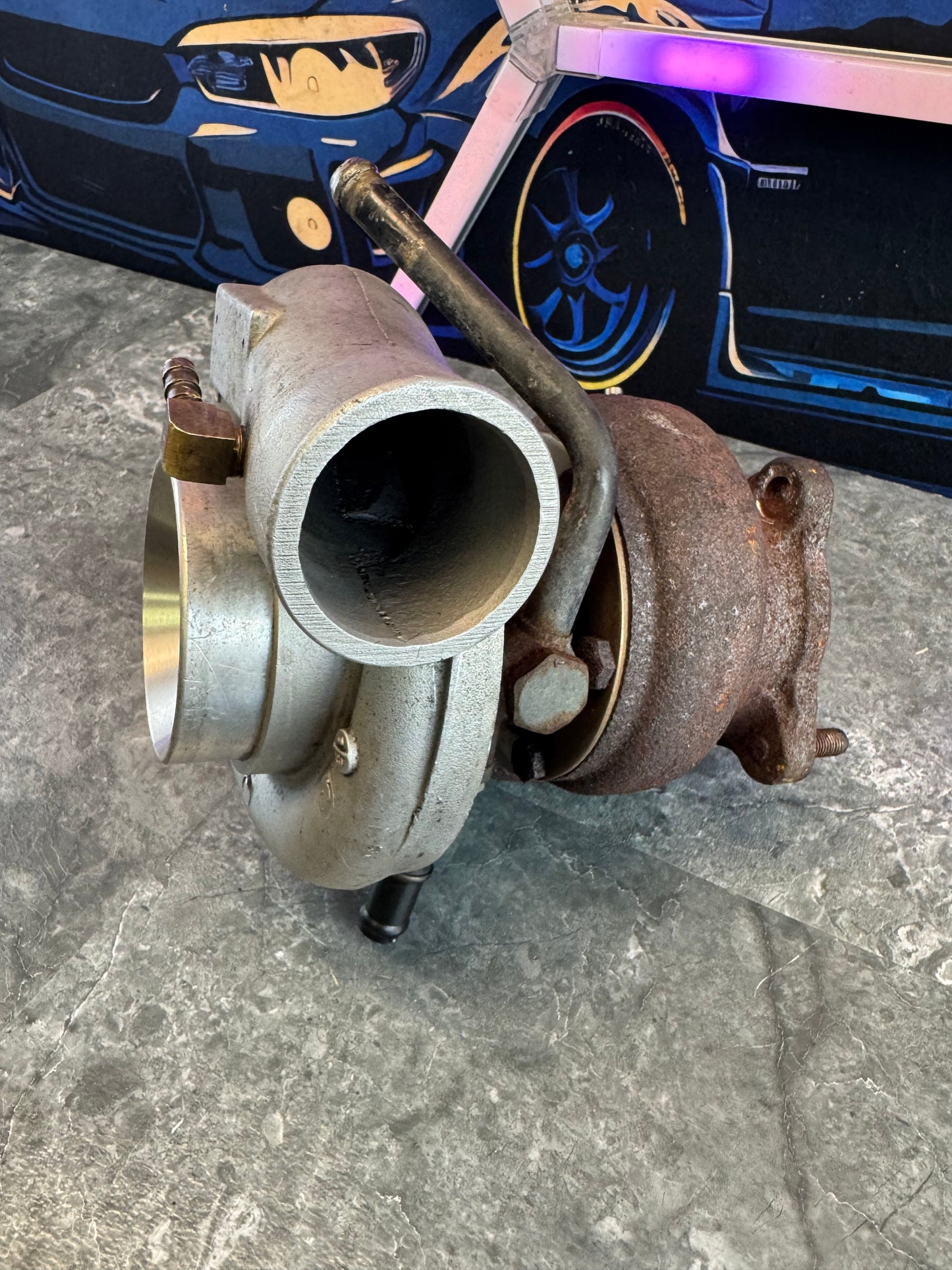2004-2021 Subaru WRX STi Blouch Dom 3.0XTR Stock Location 3" Inlet Billet Compressor Wheel Dual Ball Bearing EWG Setup Turbo
