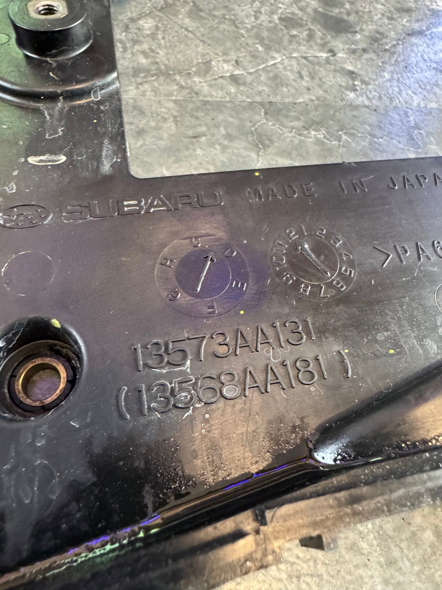1998-2019 Subaru Impreza WRX STi OEM Inner RH Rear Timing Cover 13573AA131