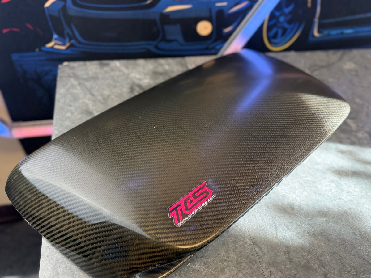 VIS tall cf carbon fiber hood scoop 2007 2006 Subaru STi & wrx