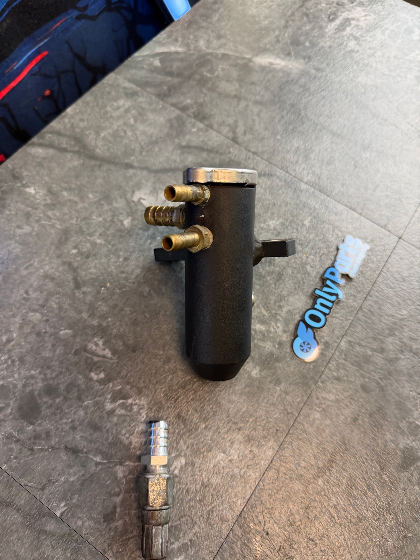 Killer b coolant expansion tank Subaru STi & wrx turbo reservoir upper v2 ( good for rotated turbo )