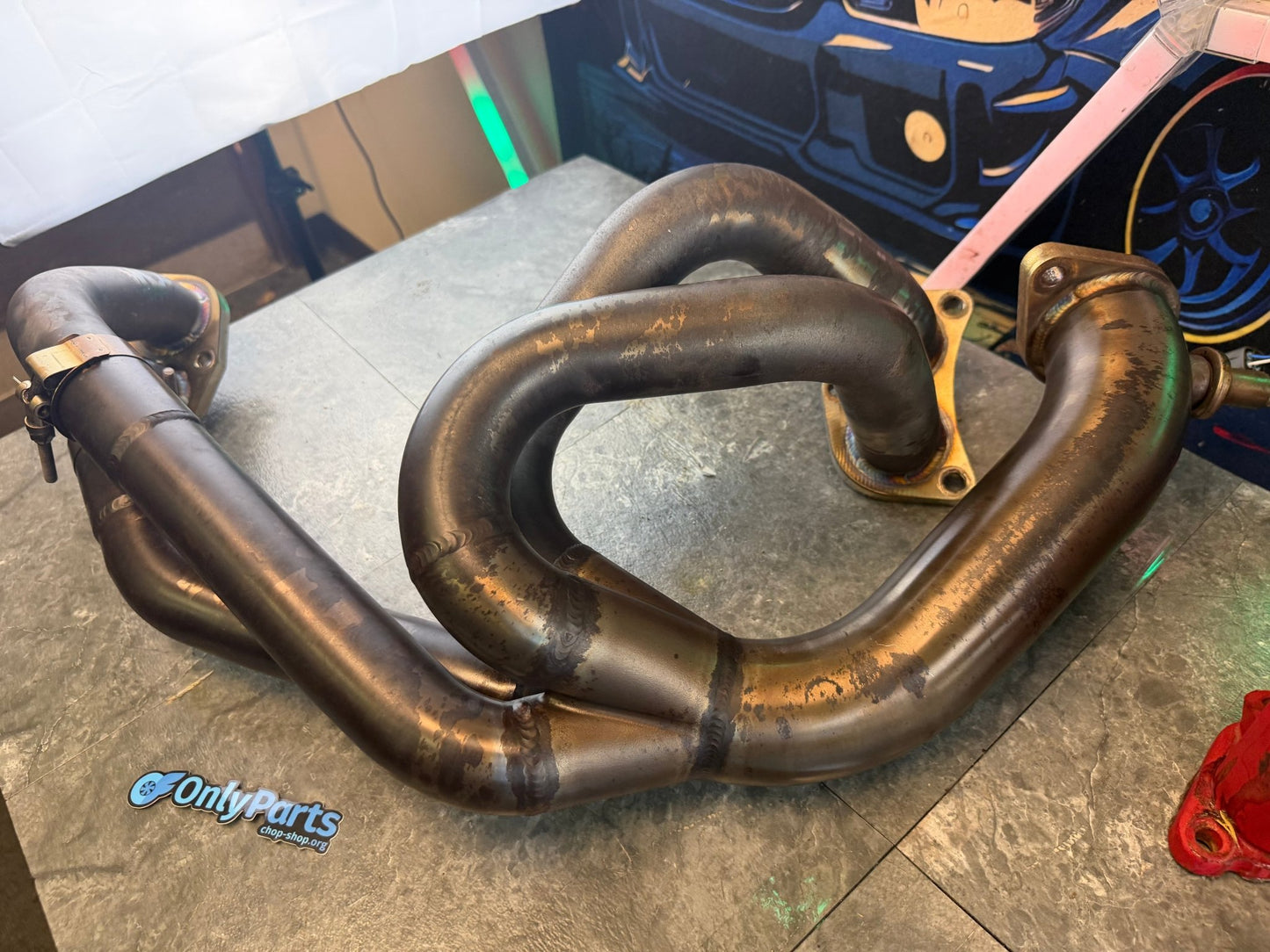 ETS extreme turbo systems max flow v2 ELH 2  bolt Subaru STi equal length header