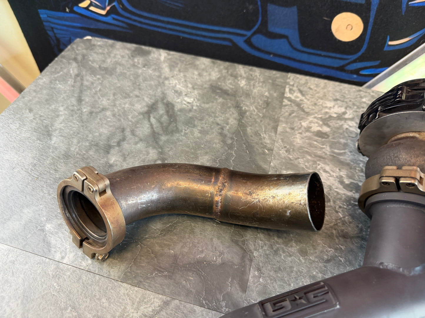 GRIMMSPEED EWG kit SUBARU STi & wrx TIAL 44 MM external wastegate EJ257