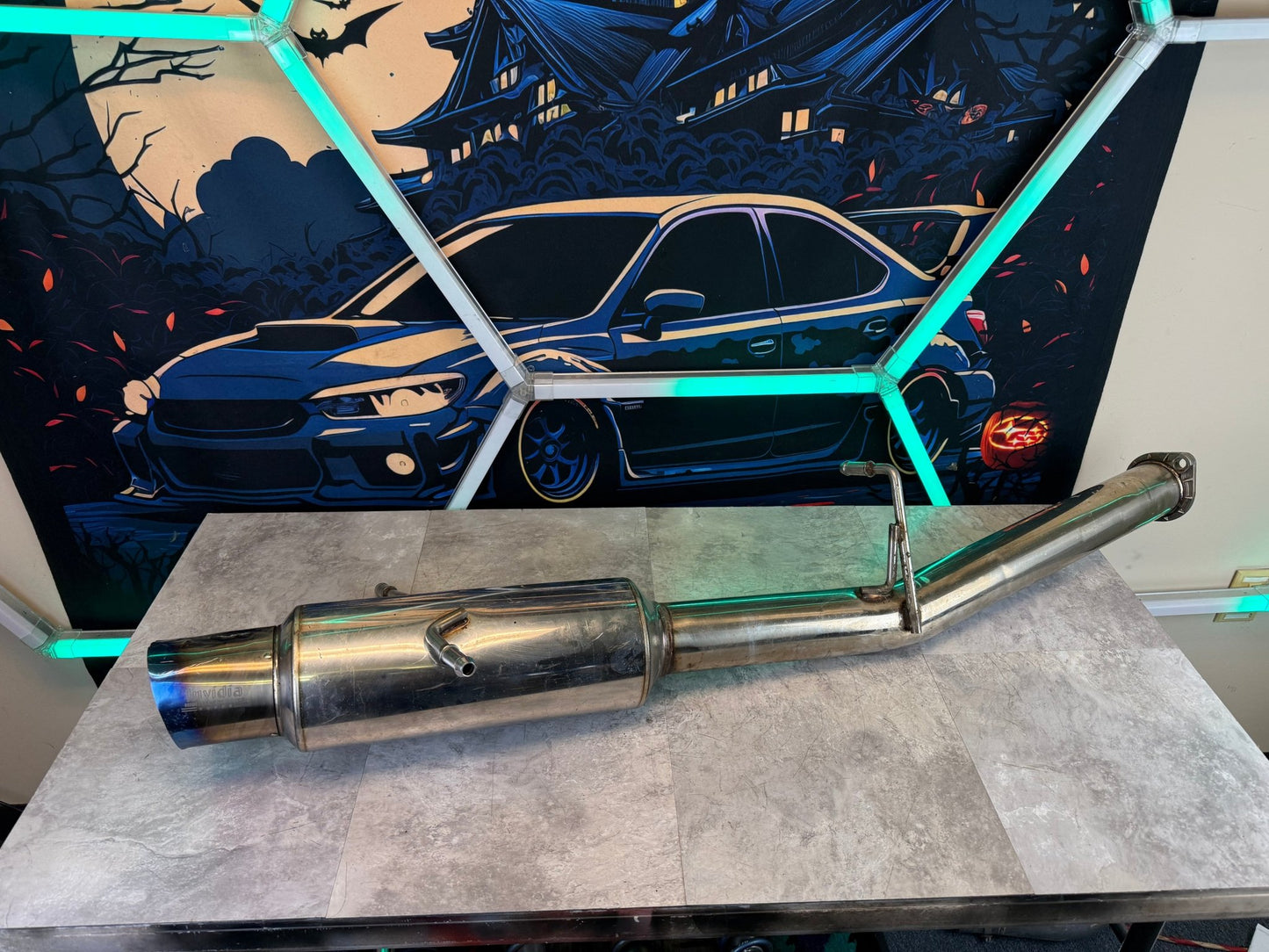 Invidia N1 Axle Back Exhaust For 02-07 WRX/STi Subaru SCRATCH & DENT