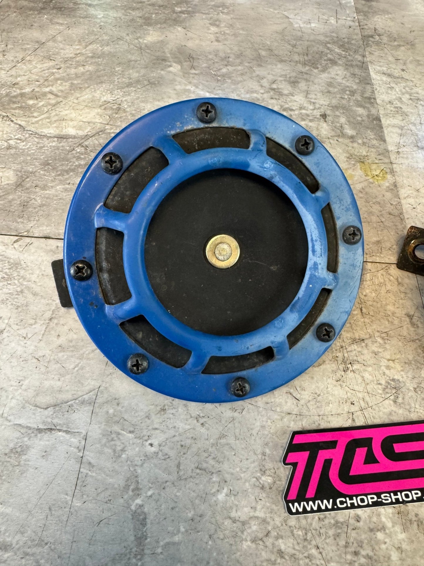 HELLA Horns Blue Horns Subaru