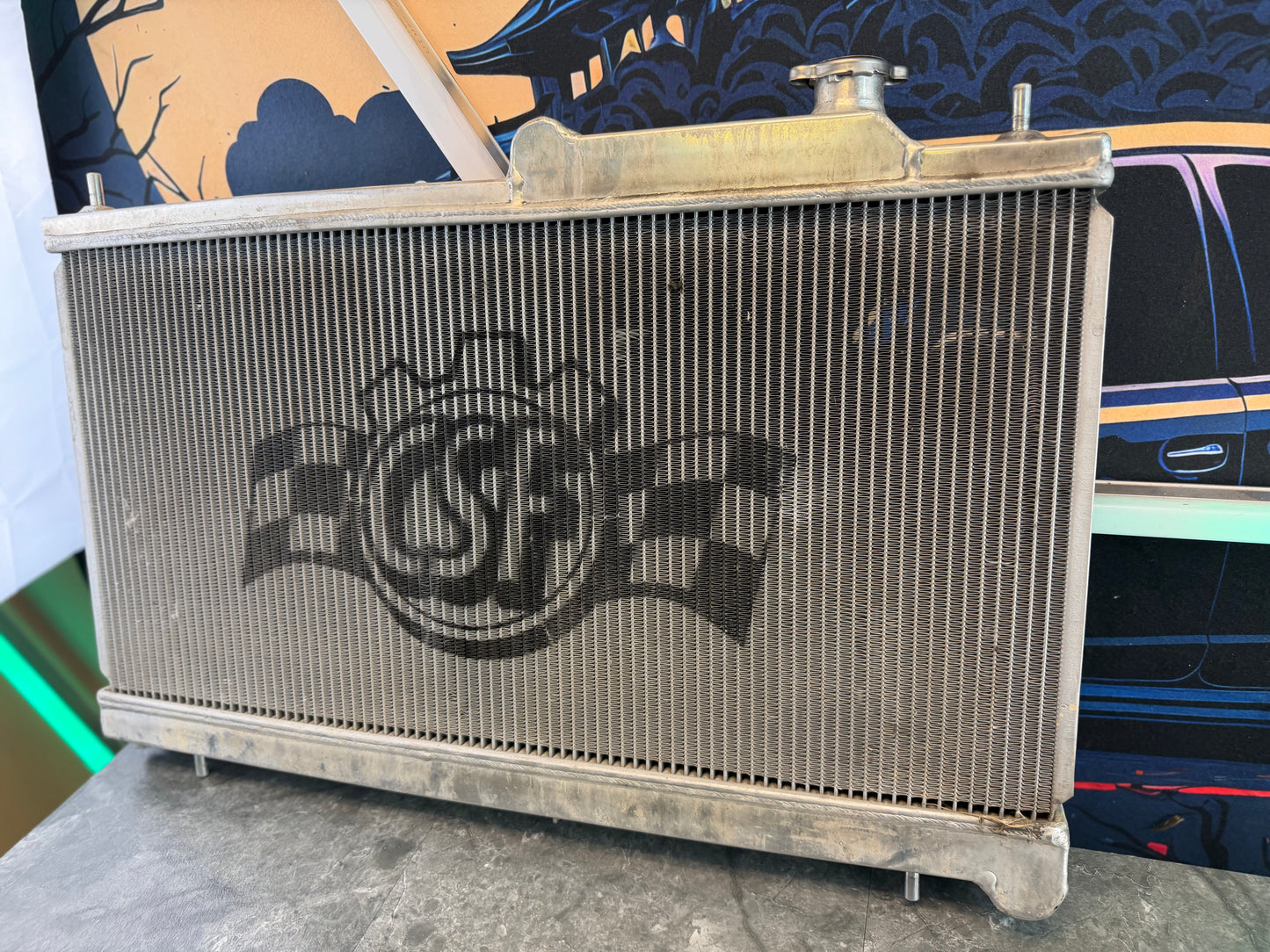 CSF heavy duty aluminum radiator Subaru wrx & STi 08-21 ej257 ej255 fa20 ( has oil cooler ports )