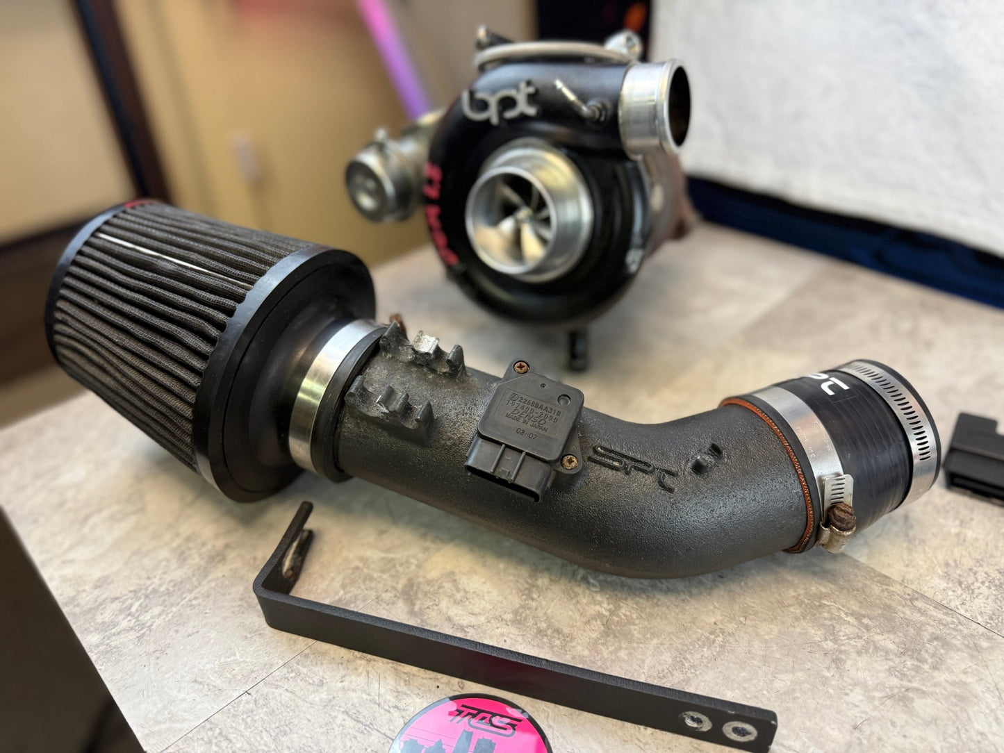 SPT oem optional air intake Subaru performance tuning 2002-2007 wrx & 04-07 STi